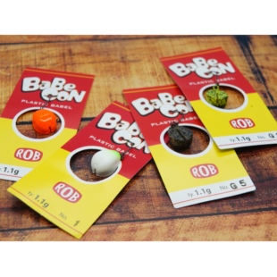 日本进口ROB路亚饵BABECON微物鳟鱼1.1克沉水飘落仿饲料鱼卵单钩