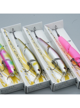 日本VALKEIN LEVEL ONDINE9.9克10cm鳟鱼多节鱼溪流沉水路亚泳饵