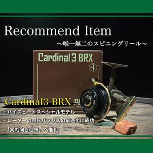 CARDINAL DAYSPROUT日本复古纺车轮24款 BRX溪流红衣教主限定 3CDL