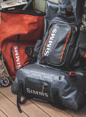 22款SIMMS 渔具包背包腰包单肩包防水包飞蝇路亚多功能运动钓鱼包
