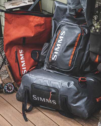 simms渔具包路亚背包飞蝇单肩包