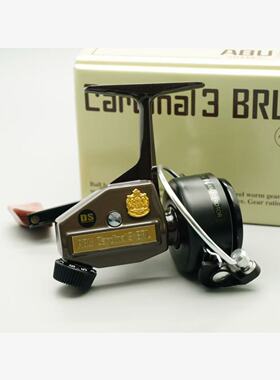 日本abu cardinal BRL25款yama改装红衣教主复古溪流路亚纺车轮