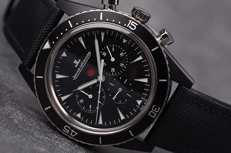 已售出【98新】积家深海传奇钛合金陶瓷圈计时自动机械男表Q208A570