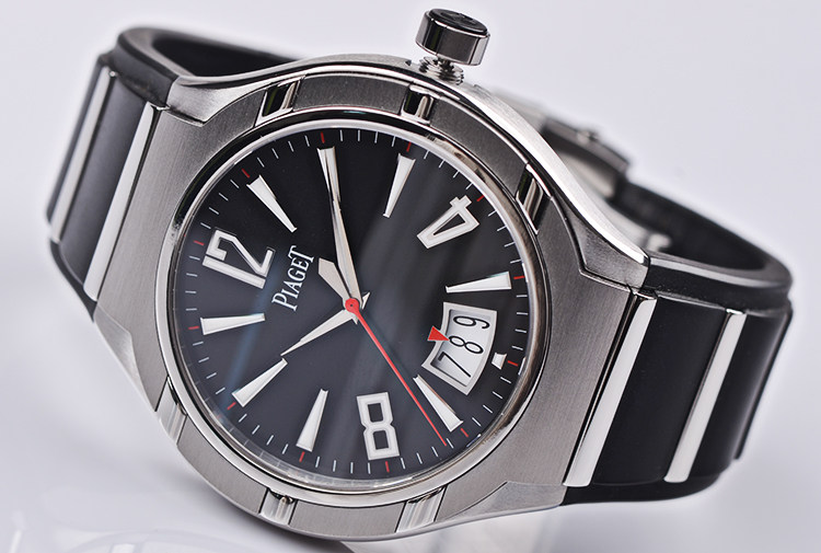 已售出【98新】伯爵POLO大日历大三针自动机械胶带折叠扣男表G0A34011