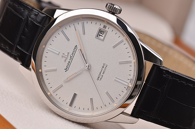 已售出【98新】积家地球物理天文台系列大三针日历自动男表Q8018420全套