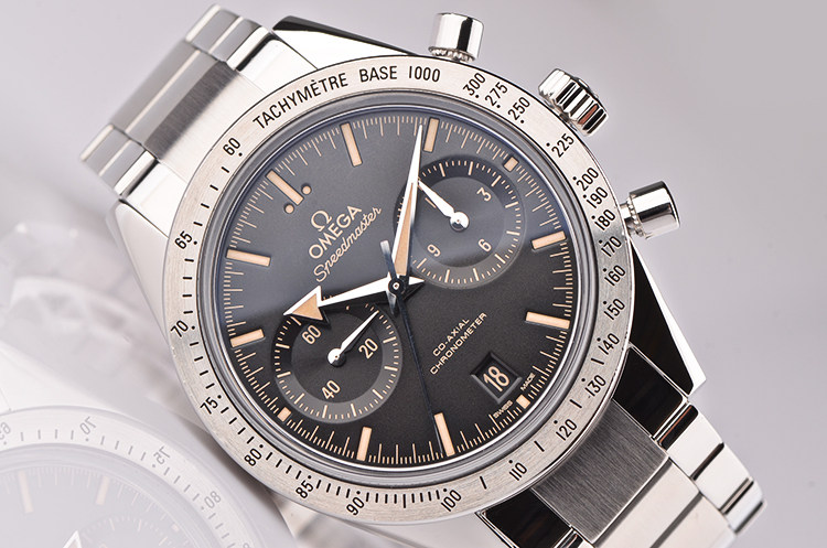 已售出【97新】欧米茄超霸‘’57复古计时日历男表331.10.42.51.01.002