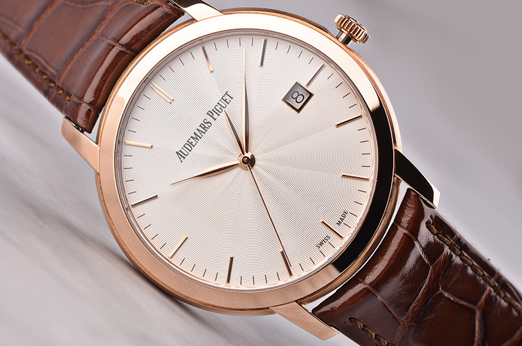 【97新】爱彼玫瑰金自动机械男表15170OR.OO.A809CR.01有保卡发票