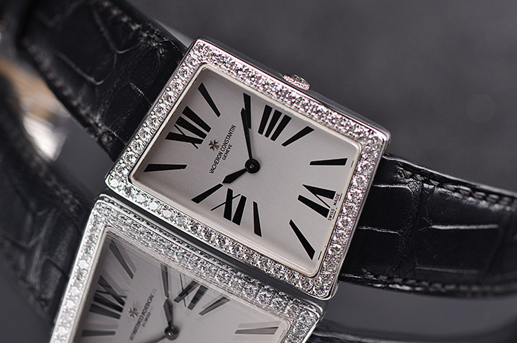 已售出【98新】江诗丹顿1972系列白金原镶钻手上链女表37510/000G-8835