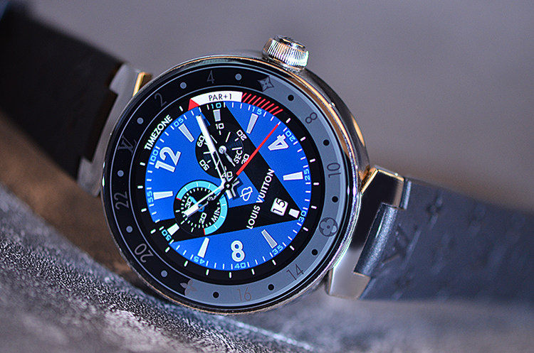 已售出【98新】LV路易威登Tambour智能腕表QA050Z盒证齐