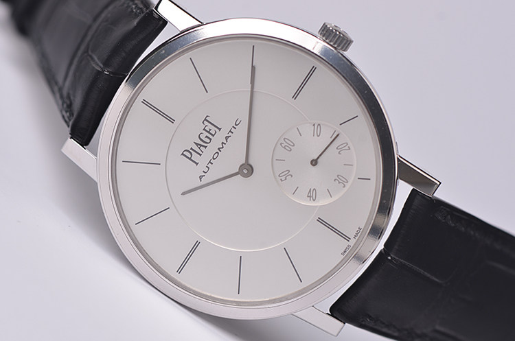 已售出【未使用品】伯爵白金超薄小三针自动机械皮带男表G0A35130盒证齐