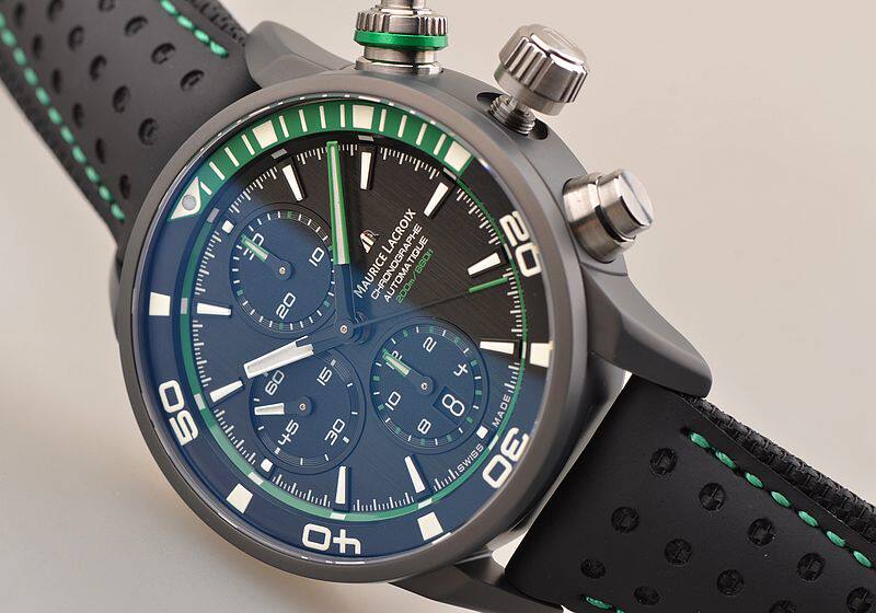 已售出【国行全新】艾美奔涛黑色喷砂合金计时男表PT6028-ALB01-332-1