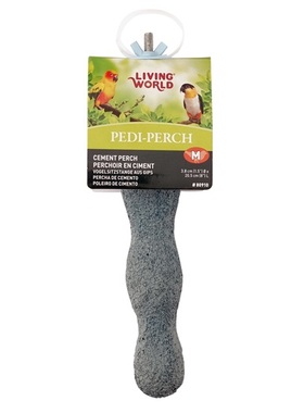 哈根Living World中大型鹦鹉护足磨爪鸟站棍 M 20.5 x 3.8 cmCG