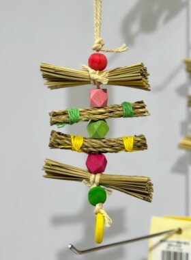 索皮  玩具 杂草丛生进阶版 啃咬觅食小型鹦鹉天然材料  CG