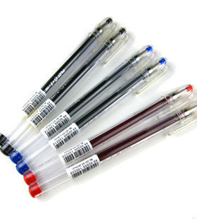 百乐BL-G1-5T水笔 日本PILOT直销蓝色啫喱笔速干黑色 05mm中性笔