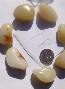 大颗粒原石手链新疆和田玉籽料