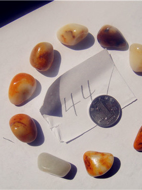 黄沁皮原石手串新疆和田玉籽料