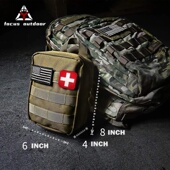 户外运动急救包军迷迷彩多功能战术包附件包骑行应急包