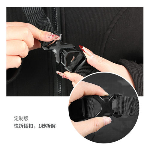 轻型战术背带快调快拆单双点机能模块化可扩展斜挎包单肩轻便