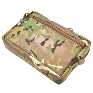 1000D便携夹层收纳包 防泼水男女外出 旅行挂载挂包 手包杂物袋