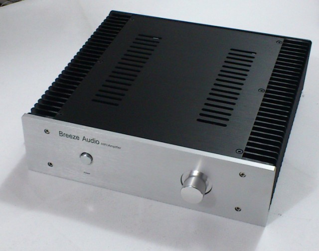 320宽X90高X300深的全铝合金功放小甲机箱（前后面板有空白尺寸）