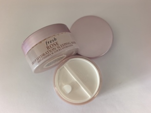 Fresh馥蕾诗玫瑰润泽保湿 30ml无盒瓶身划痕 双效鸳鸯锅睡眠面膜