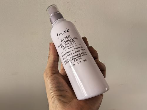 Fresh/馥蕾诗玫瑰密集保湿平衡乳100ml滋养修护保湿 无盒瓶磨痕