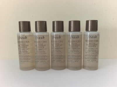 Fresh馥蕾诗黑茶红茶紧致修护精华水爽肤水20ml*5瓶100ml提亮保湿