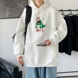L2850P48秋季上新休闲连帽百搭韩潮外套卫衣男情侣装连帽卫衣，男装卫衣，星座510A-1