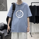 2021港风夏季宽松男女情侣短袖T恤XZ1102-1-T1680-P25，男装T恤，星座510A-1