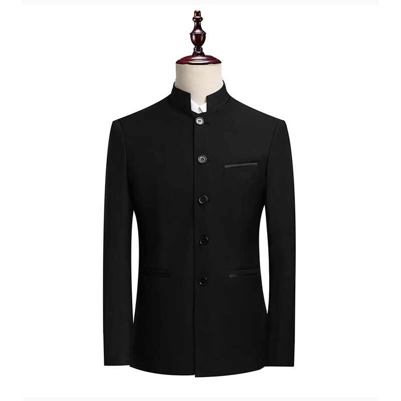 XZ8613P80西服立领外套西装伴郎服男上班新郎结婚套装正装礼服,男装西服,星座510A-1