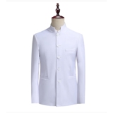 XZ8613P80西服立领外套西装伴郎服男上班新郎结婚套装正装礼服，男装西服，星座510A-1
