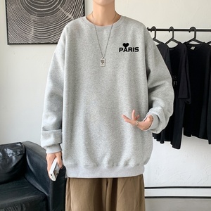 Y2822P38春秋季新款圆领卫衣男宽松套头衫港风休闲外套ins潮图片