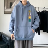 L2856P48港风模特新款卫衣男装宽松港风日系外套连帽衣服宽松卫衣，男装卫衣，星座510A-1