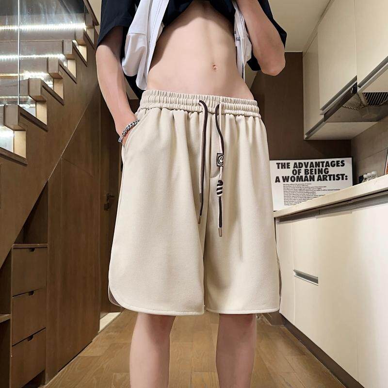 DBY8404P28新中式潮短裤男竹子烫花设计大码裤休闲运动五分裤,男装牛仔裤,星座510A-1
