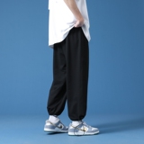 K2071P48夏季韩版潮流运动裤2022新款春秋潮宽松束脚休闲裤，男装休闲裤，星座510A-1