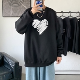 Y2610P38主推时尚圆领宽松上衣2022秋季ins潮男士潮趣印花卫衣，男装卫衣，星座510A-1