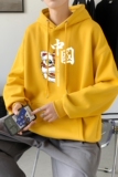 L2415P48秋冬新款卫衣男装宽松港风日系外套连帽衣服宽松卫衣，男装卫衣，星座510A-1