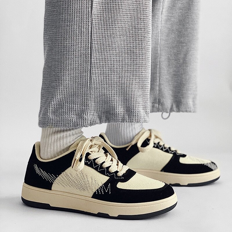 INS休闲运动森系港风帆布男鞋潮流SHOES小众板鞋德迅潮鞋,男鞋休闲鞋,星座510A-1
