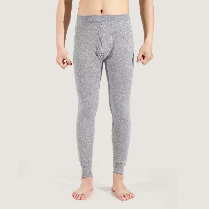 NT0770P18冬男秋裤男线裤内衣打底裤纯棉不起球高腰薄款成人秋裤,居家内衣保暖内衣,星座510A-1