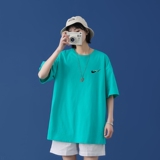 T1676P25春夏新款2022新款潮男潮牌宽松百搭T嘻哈印花T恤，男装T恤，星座510A-1