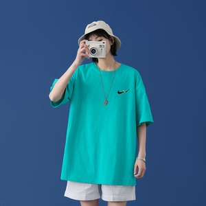 T1676P25 春夏新款 2022新款潮男潮牌宽松百搭T嘻哈印花T恤图片