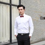 CSC8589P29秋冬款商务男士修身学院风白色正装衬衣正装套装大码，男装衬衫，星座510A-1