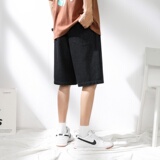 DN3835阳光景男宽松休闲韩版日系港风潮牌工装短裤男牛仔短裤，男装牛仔裤，星座510A-1