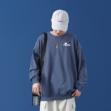 Y2822P38中性模特圆领卫衣2021品质好新款港风秋季圆领卫衣，男装卫衣，星座510A-1