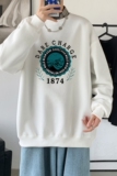 Y2478P38秋季男士bf宽松卫衣港风卫衣新款圆领韩版潮流衣服，男装卫衣，星座510A-1