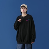 Y2363P38中性模特2022新款潮趣印花学生潮流男女情侣连帽卫衣，男装卫衣，星座510A-1