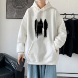LD5676P38潮牌嘻哈美式oversize高街情侣重磅帽衫青少连帽卫衣男，男装卫衣，星座510A-1