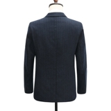 XZ8628P155新款男士修身西服套装黑色休闲韩版双排扣西装外套，男装西服套装，星座510A-1