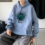 L2479P48男宽松ins潮春秋季套头衫新款连帽卫衣港风休闲外套，男装卫衣，星座510A-1