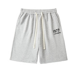 DK6965P30日系白底华棉短裤篮球大码宽松户外时尚休闲夏季短裤男，男装休闲裤，星座510A-1
